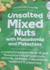 Unsalted mix nuts - Product