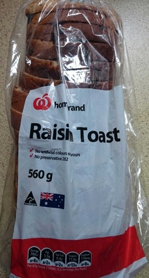 Raisin Toast - Product