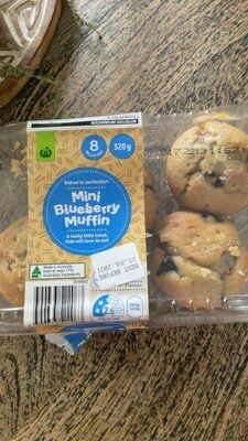Mini blue berry muffins - Product