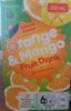 Fruit drink orange & mango - Produkt