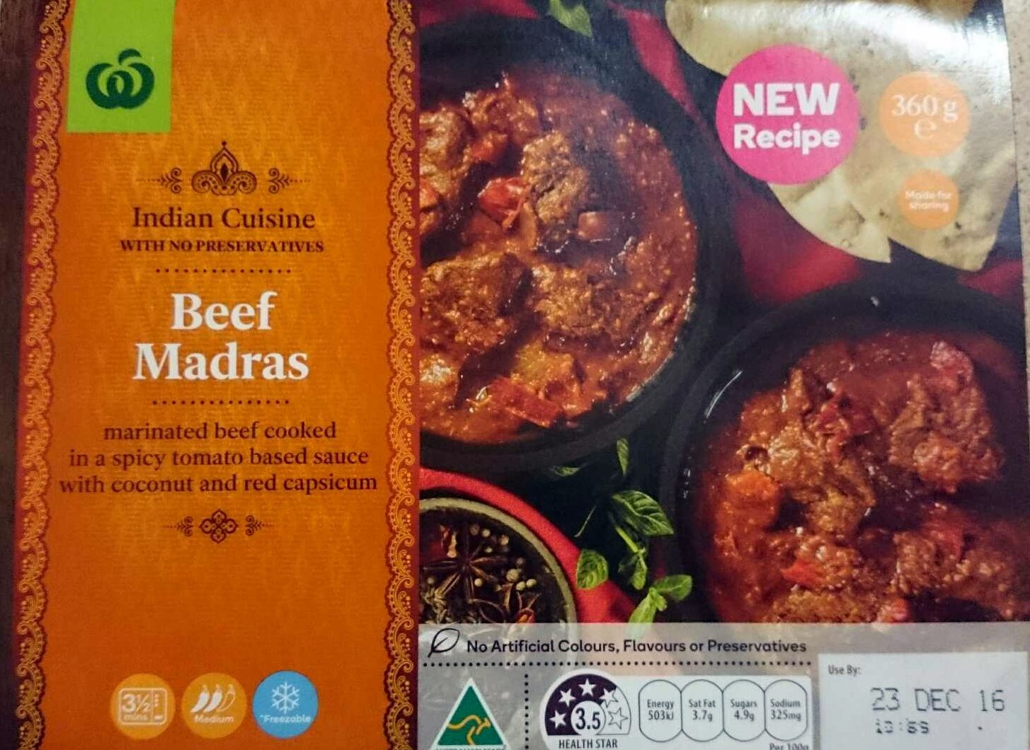 Beef Madras - Product
