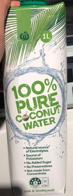 100% Pure Coconut Water - Product - fr