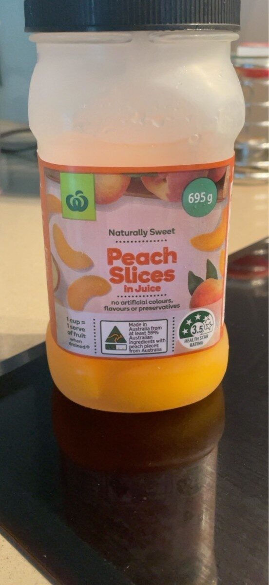 Peach Slices in Juice - Product