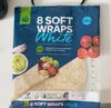 8 Soft Wraps White - Produit