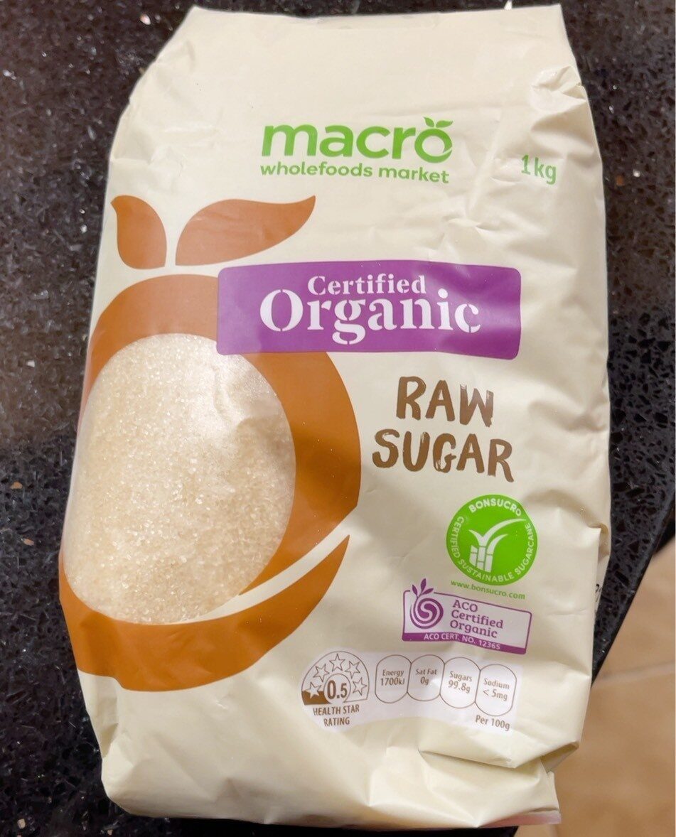 Raw sugar - Producto - en