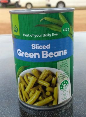 Sliced Green Beans - Produit