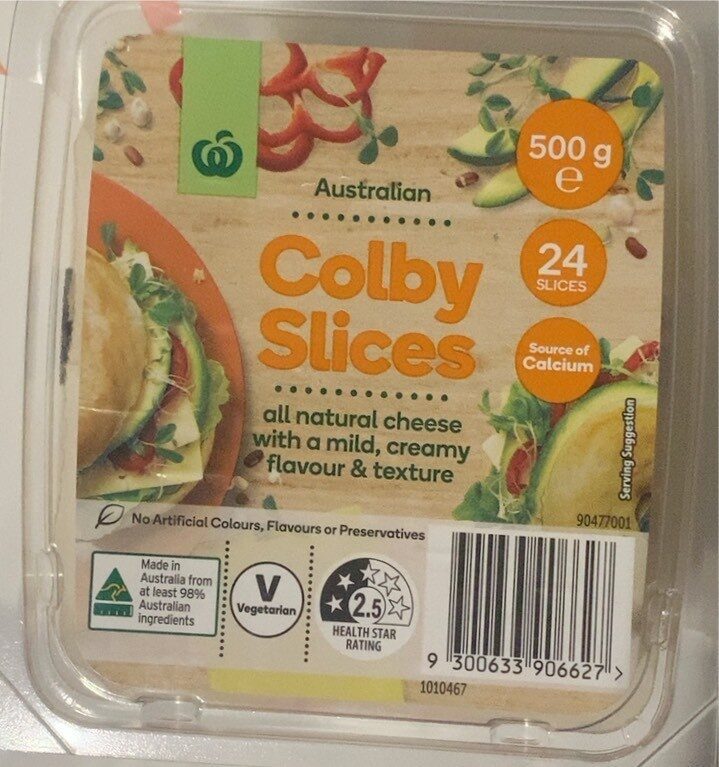 Colby Slices - Product