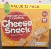 French Onion Flavoured Cheese Snack - Product