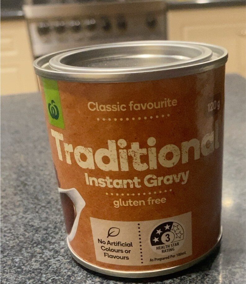 Traditional instant gravy - Product