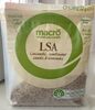 Linseeds, sunflower seeds and almonds - Product
