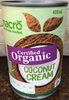 Organic Coconut Cream - Product