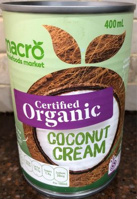 Organic Coconut Cream - Product - fr
