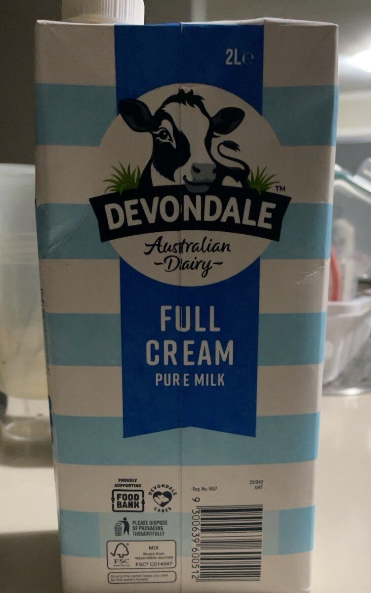 Full Cream Pure Milk - Product