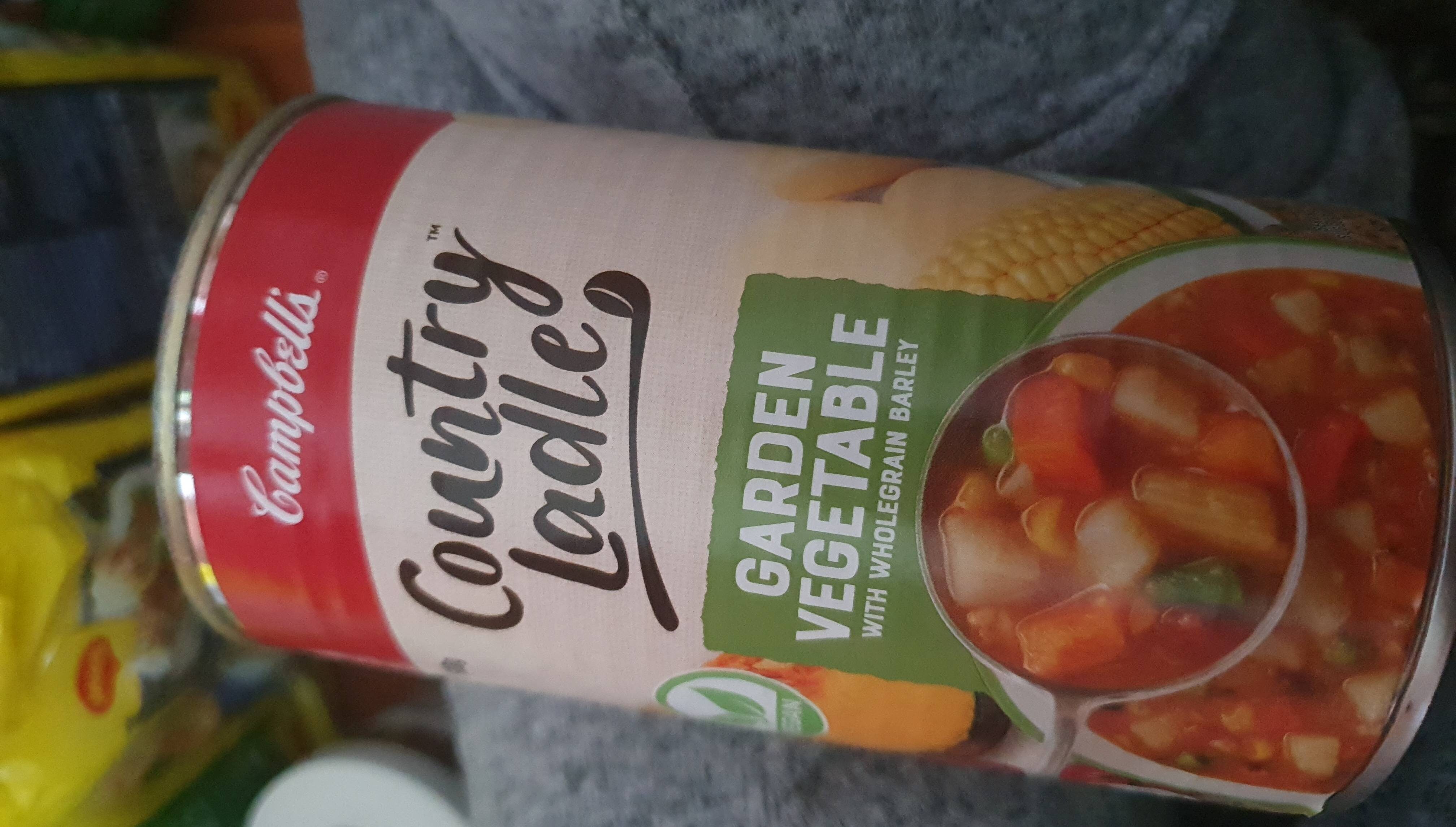 Campbell's garden vegetable soup - Product