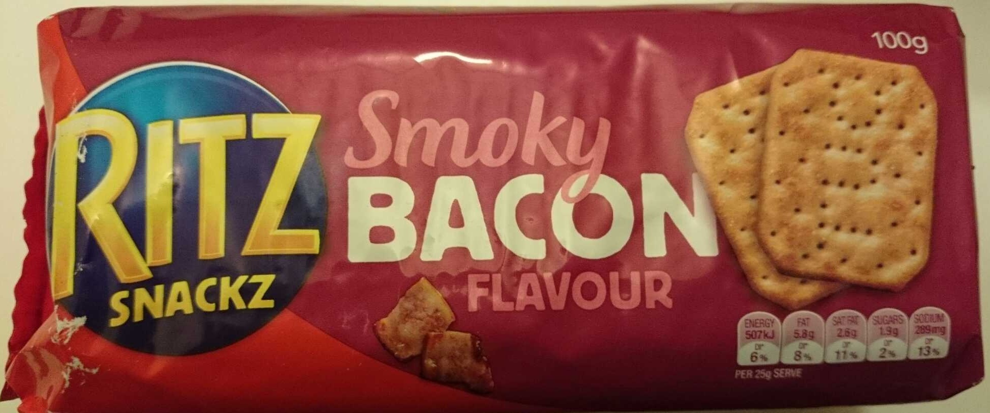 Ritz Snackz Smoky Bacon Flavour - Product