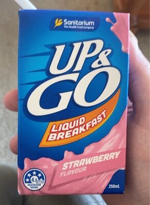 Up & Go Liquid breakfast Strawberry flavour - Product