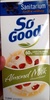 So Good Unsweetened Almond Milk Dairy Substitute Uht - Producto
