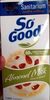 So Good Unsweetened Almond Milk Dairy Substitute Uht - Product