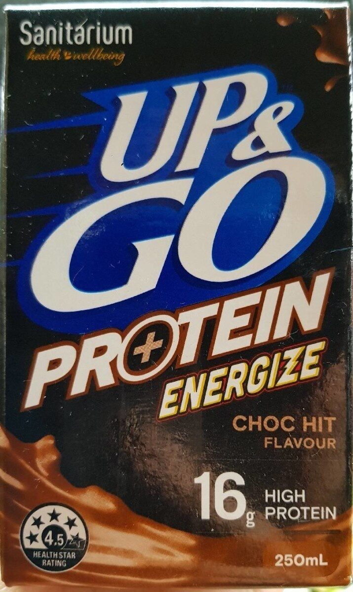 Up and go protein energize choc hit - Producto - en