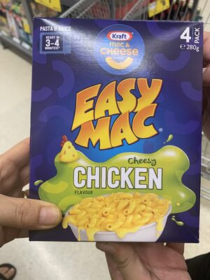 Easy Mac Cheesy Chicken Flavour 4 pack - Product