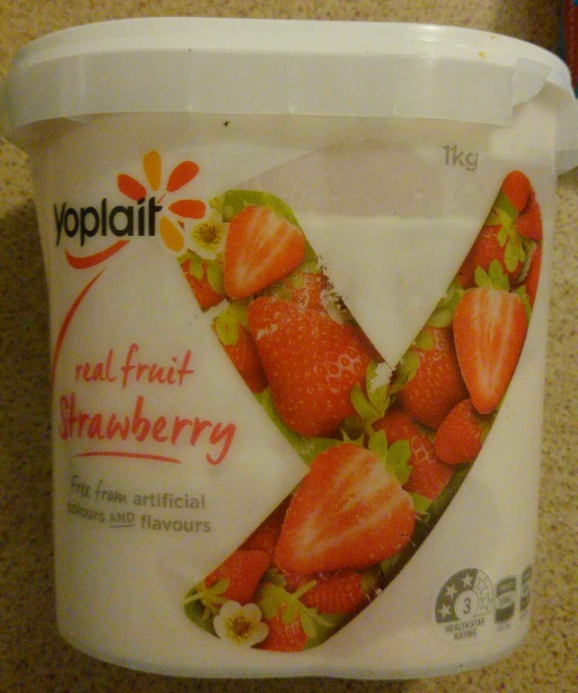Yoplait Real Fruit Strawberry - Product