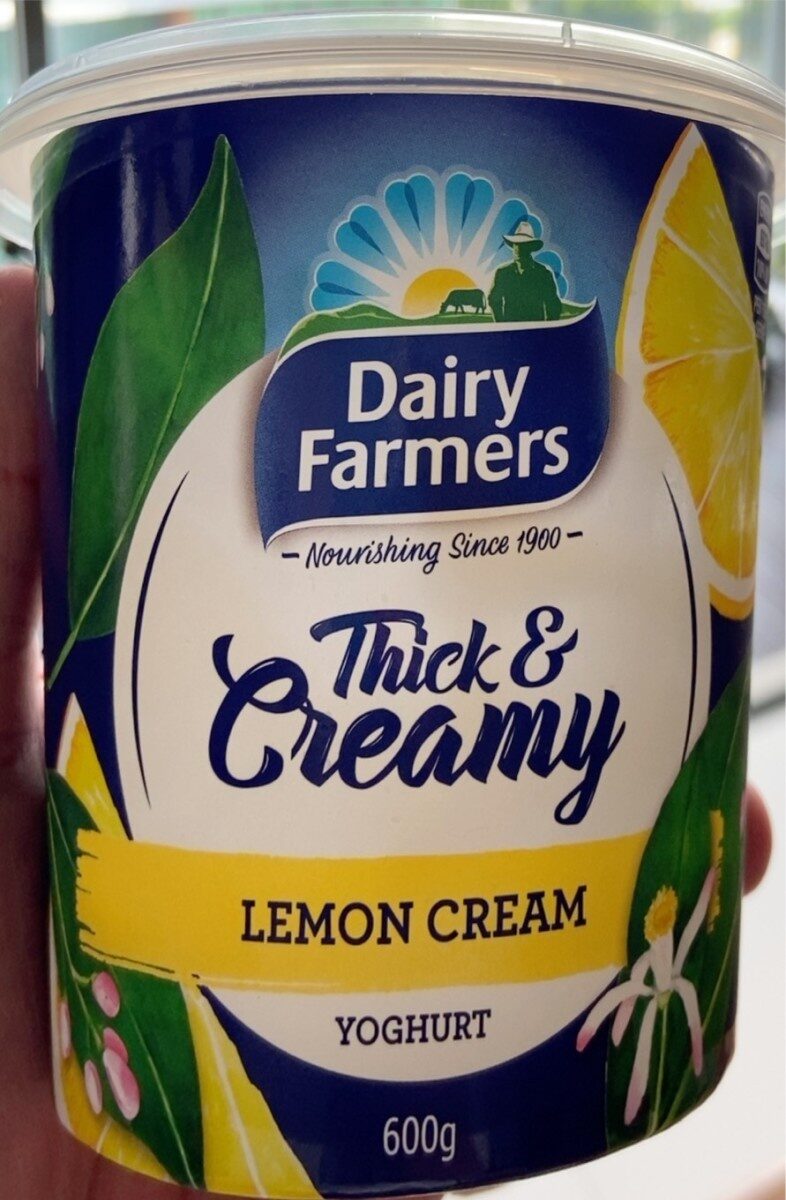Thick&Creamy Lemon Cream Yoghurt - Product