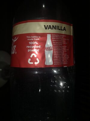 Coke Vanilla - Recycling instructions and/or packaging information