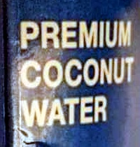 Premium coconut water - Ingredients