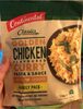 Golden chicken flavoured curry pasta and source - Product