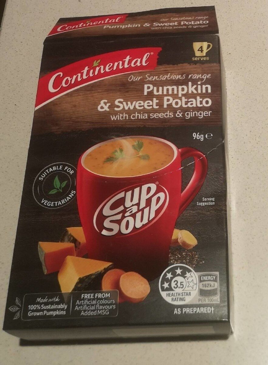 Pumpkin & Sweet Potato Soupe - Producto - en