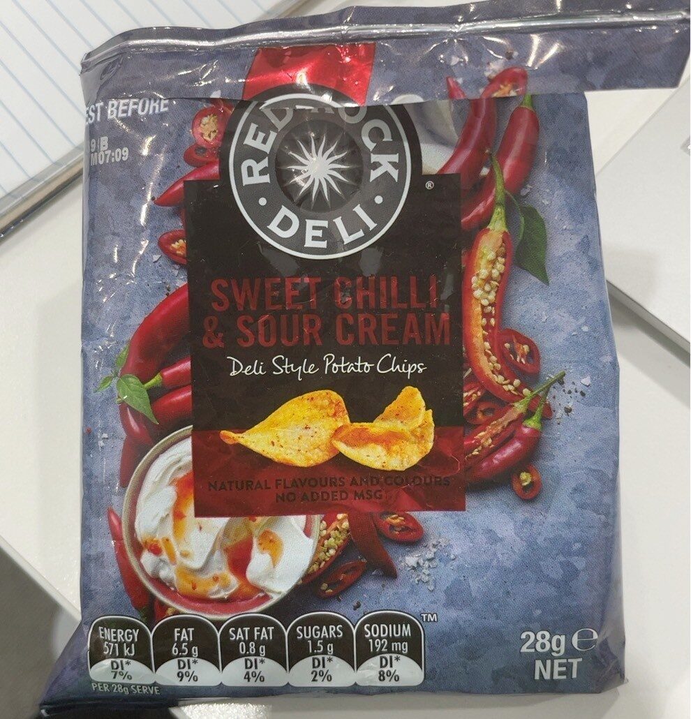 Sweet chilli & sour cream potato chips - Product