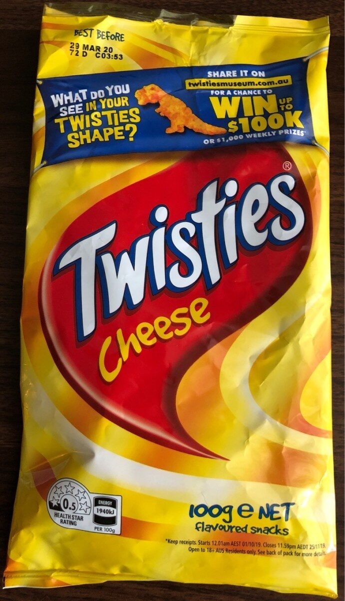 Twisties Cheese - Producto - en