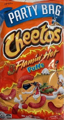 Party bag flaming hot puffs - Product