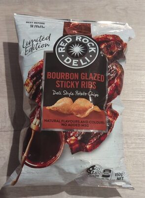 Bourbon Glazed Sticky Ribs Potato Chips - Producto - en
