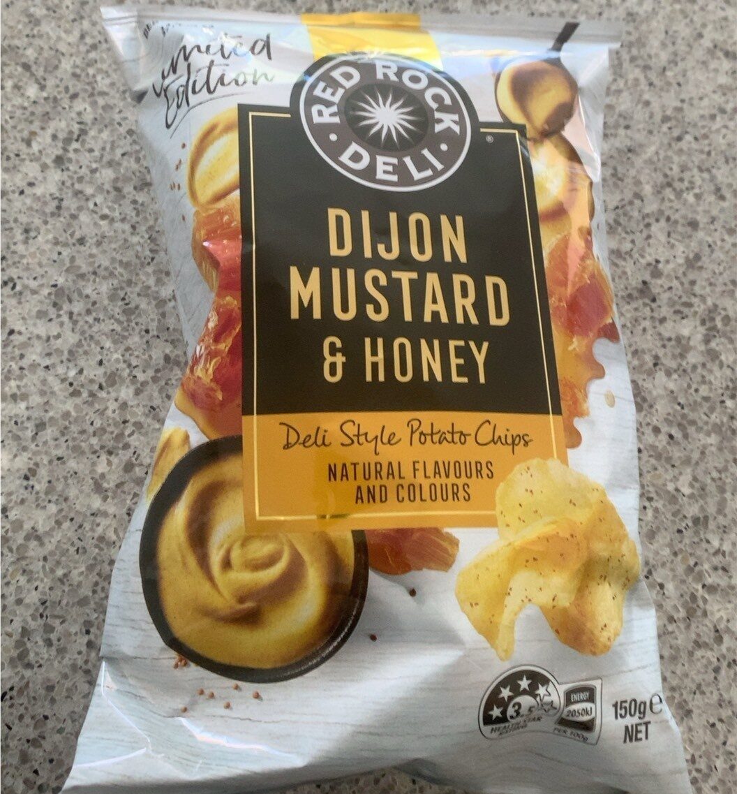 DIJON MUSTARD & HONEY deli style potato chips - Producto - en