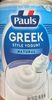 Greek style yogurt - Producto