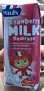 Strawberry milk beverage - Product