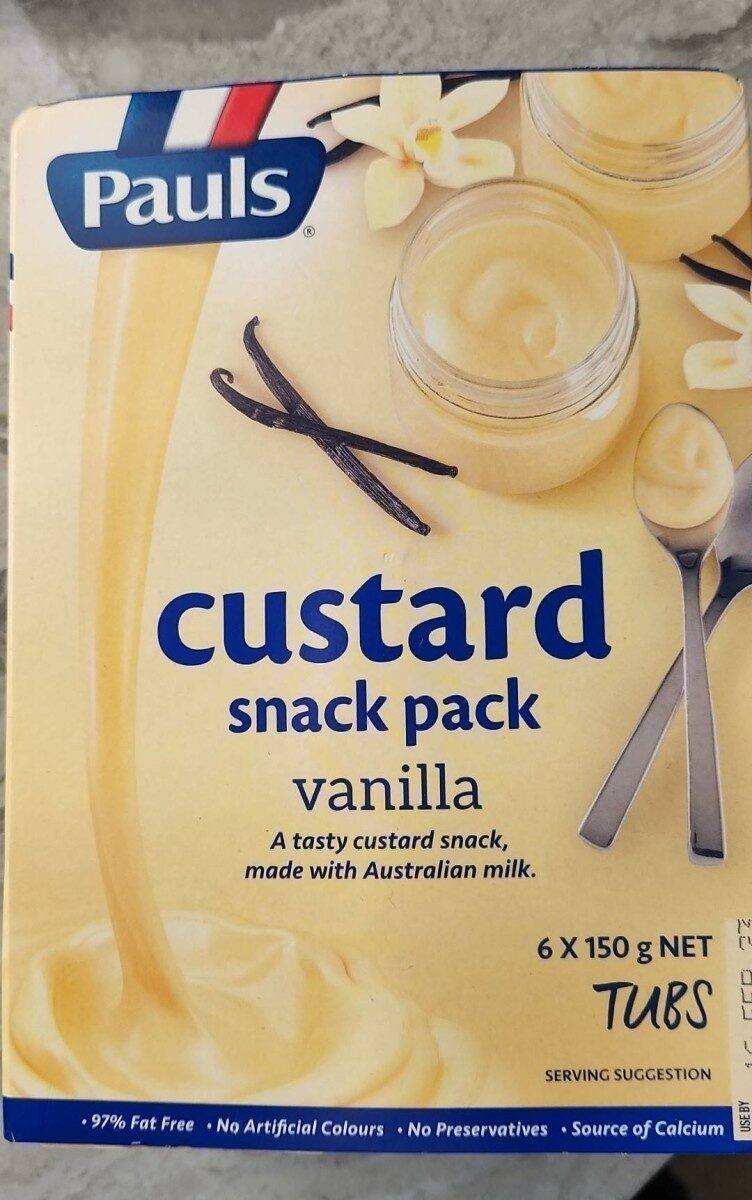 Pauls custard snack pack - Product