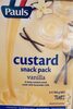 Pauls Custard snack pack vanilla - Product