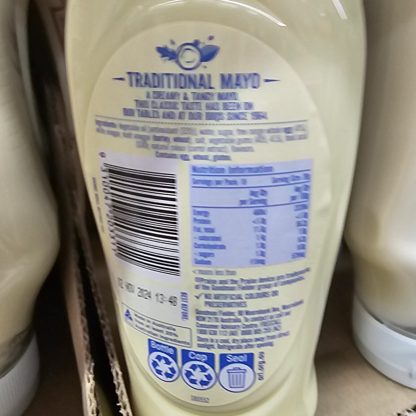 Praise Traditional Mayo - Ingredients