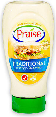 Praise Traditional Creamy Mayonnaise 490G - Product