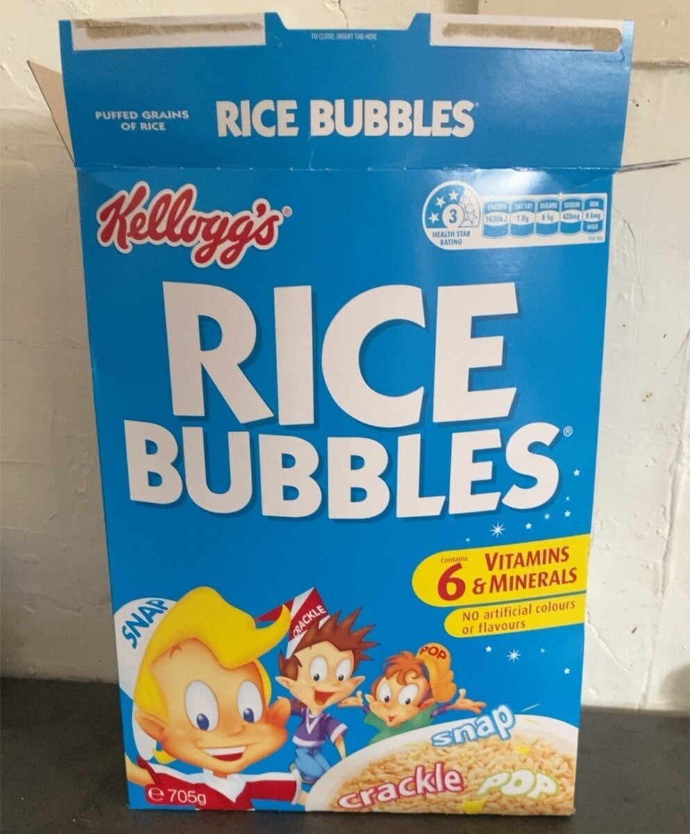 Rice bubbles - Product