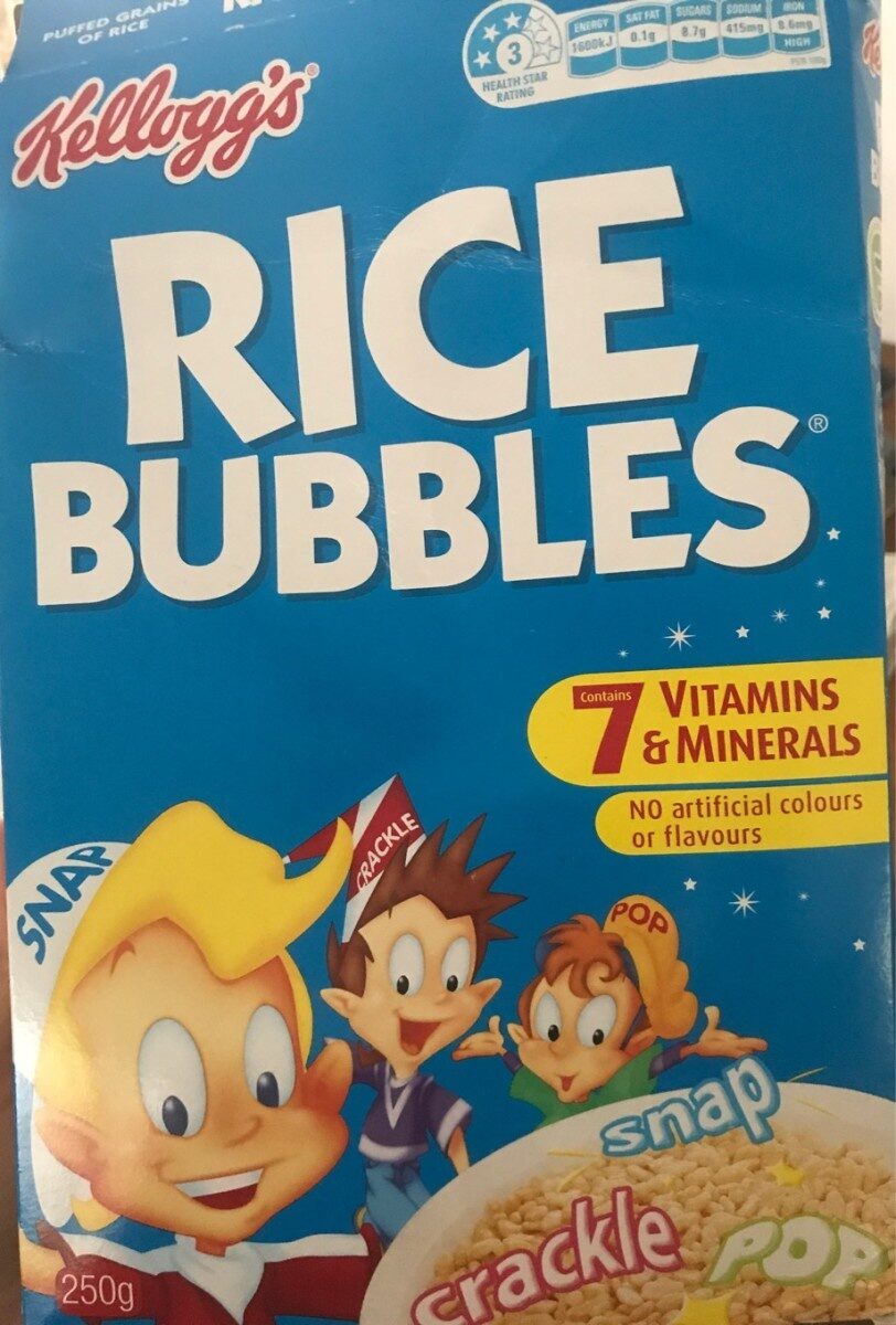Rice bubbles - Product - fr