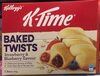 K-Time Twists Strawberry & Blueberry Flavour - Product