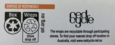 Chewy Muesli Bars Apricot - Recycling instructions and/or packaging information