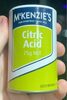 Citric acid - Product