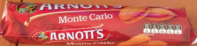 Arnott's Monte Carlo Biscuits 250G - Product - fr