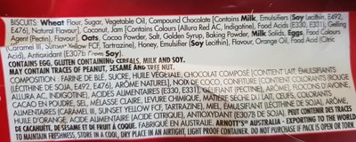Arnott's Assorted Creams Pack 500G - Ingredients - fr