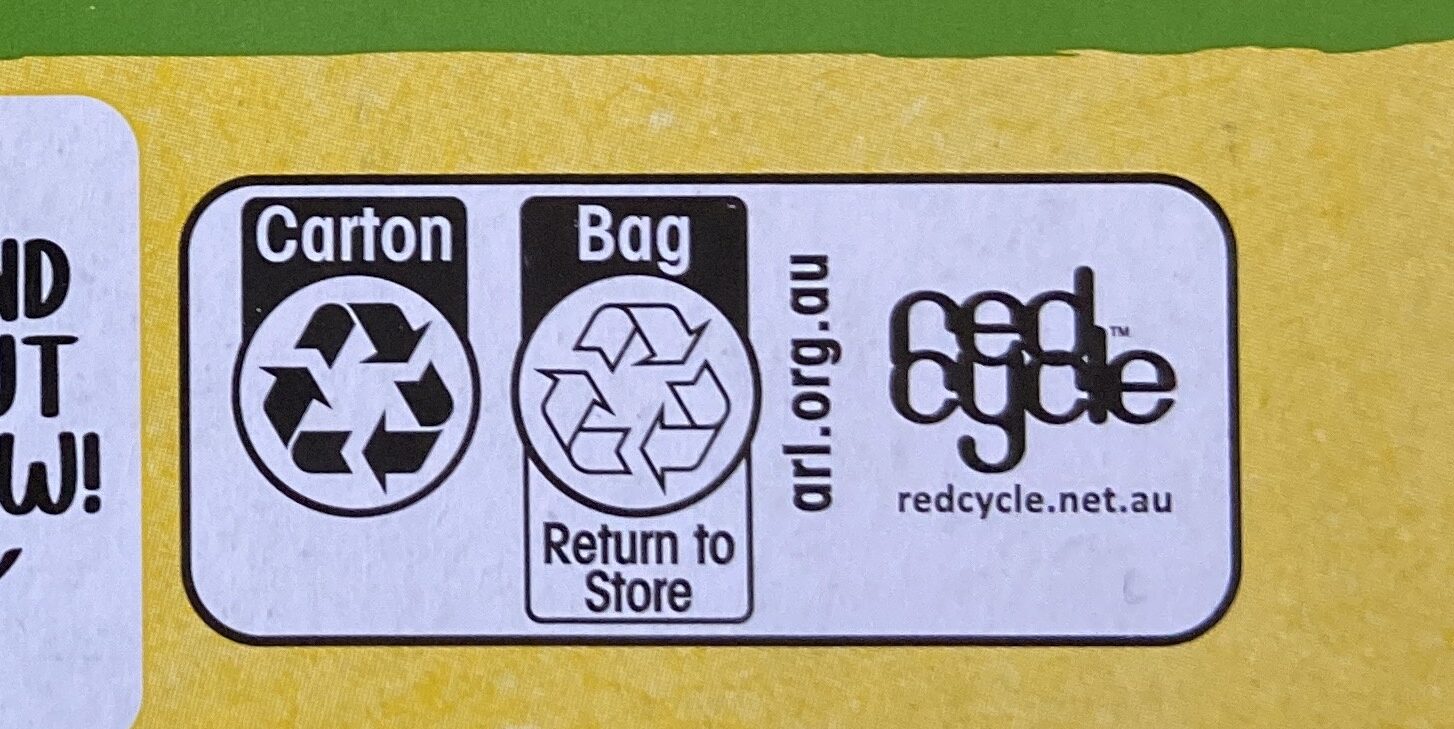 9 Grains - Recycling instructions and/or packaging information