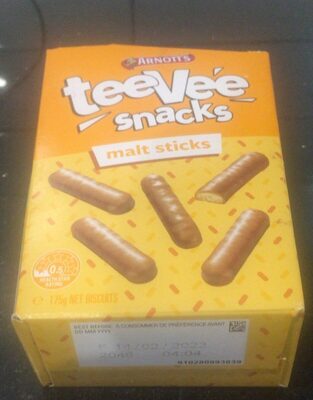 Biscuits Chocolate Teevee Malt Sticks - Product - fr